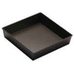 GOBEL SQUARE CAKE MOULD WITH FIXED BOTTOM - 24x24 CM