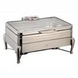 LUXURY CHAFING DISH FOULL SIZE-S/S STANDARD FRAME GLASS LIDC