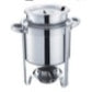 STAINLESS STEEL SOUP TUREEN; CAP. 4L, 31.5X23.5X33CM - Mabrook Hotel Supplies