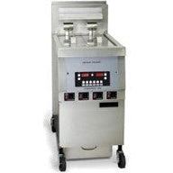 1 Well Full Vat Electric Open Fryer with Computron 1500 control (Built-In Filtration) WITHOUT COVER.