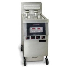 1 Well Split Vat Electric Open Fryer with Computron 1500 control (No Filter System) WITHOUT COVER. - Mabrook Hotel Supplies