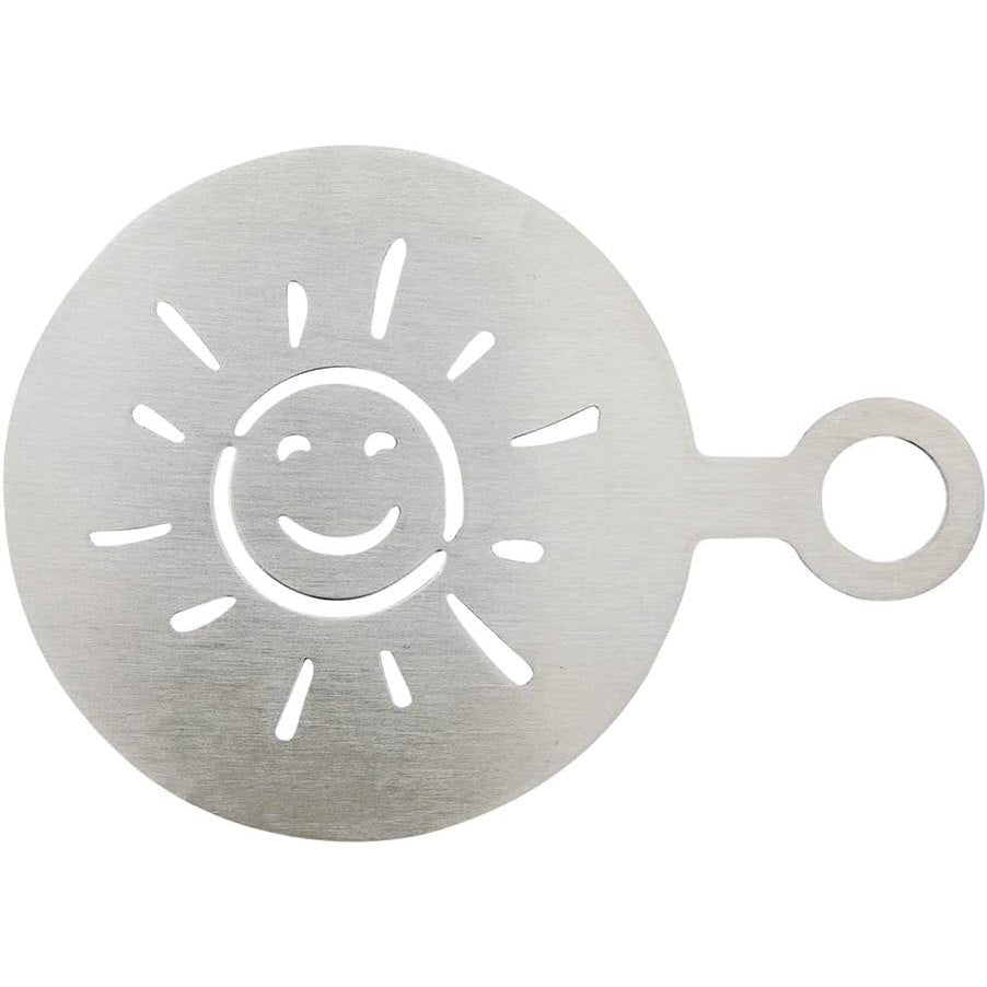COFFEE STENCIL (85MM)- SUNSHINE - Mabrook Hotel Supplies