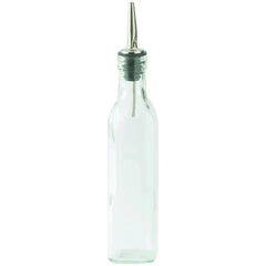 SQUARE OLIVE OIL BOTTLE,DIM:6OZ - Mabrook Hotel Supplies