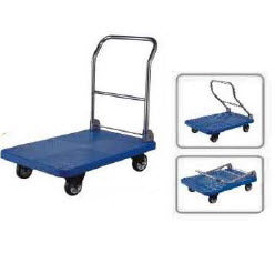 PLASTIC FLATBED TROLLEY(FOLDABLE) , DIM: 91X60X89 CM - Mabrook Hotel Supplies