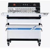 Aerating and Air Suction Continuous Band Sealing Machine , No Warranty on Belt, Heater, Teflon Sheet, Ink Roll.