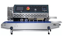 Horizontal Continuous Band Sealer with Ink-Jet Printing and Coding Function. No Warranty on Belt, Heater, Teflon Sheet, Ink Roll.