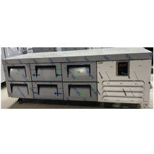 Low Boy W/GN 6 Drawers Freezer with Wheels. - Mabrook Hotel Supplies