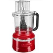 KITCHENAID ARTISAN 3.1 LIT FOOD PROCESSOR - EMPIRE RED EMPIRE RED