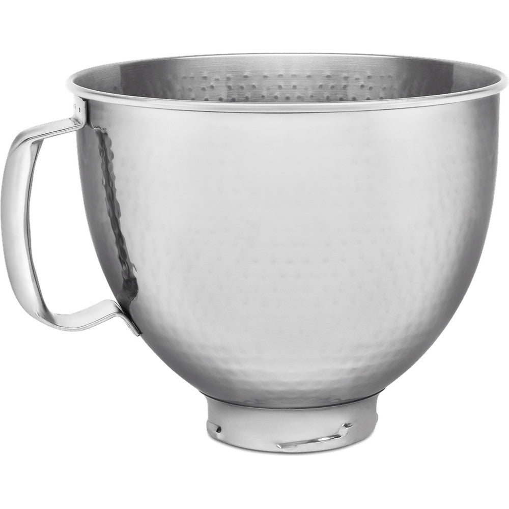STAINLESS STEEL MIXING BOWL , HAMMERED - 4.8 LIT - Mabrook Hotel Supplies