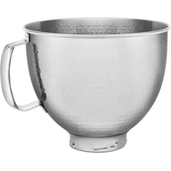 STAINLESS STEEL MIXING BOWL , HAMMERED - 4.8 LIT - Mabrook Hotel Supplies