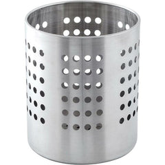Flatware Cylinder with Straight Beeded Edge 4.75X5.5". - Mabrook Hotel Supplies