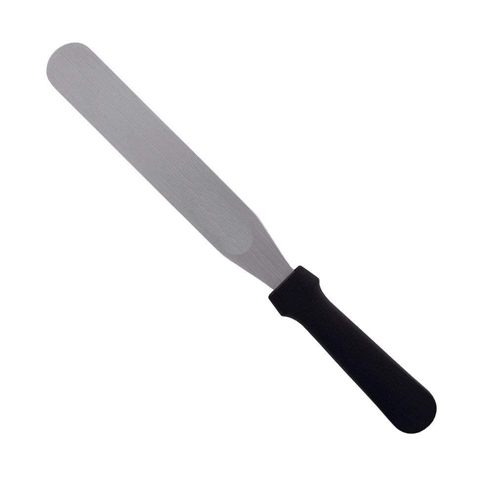 SLIMLINE SPATULA WITH PLASTIC HANDLE - 17.7 CM - Mabrook Hotel Supplies
