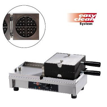 ELECTRIC WAFFLE MAKER. ROUND. - Mabrook Hotel Supplies