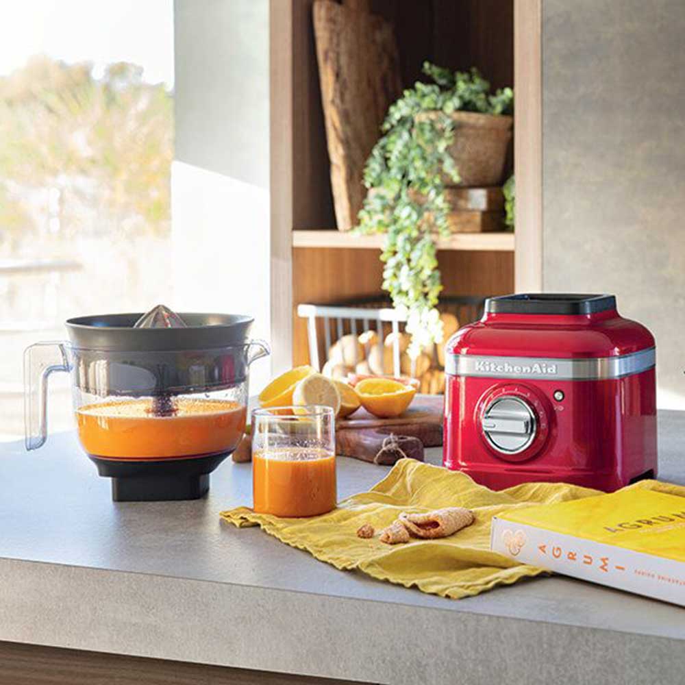 KitchenAid 5KSB4054BCA K400 Blender with Citrus Press – Candy Apple