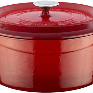 LAVA ROUND CASSEROLE - RED