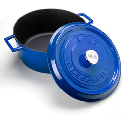 LAVA ROUND CASSEROLE - SABLE BLUE - Mabrook Hotel Supplies