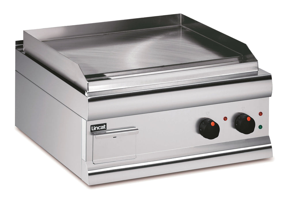 S/S ELECTRIC GRIDDLE. COUNTERTOP. *HIGH POWER MODEL*. SMOOTH COOKING SURFACE (562X405 MM). - Mabrook Hotel Supplies