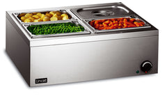 S/S ELECTRIC BAIN MARIE COUNTERTOP - W 565 mm - 0.5 Kw. - Mabrook Hotel Supplies