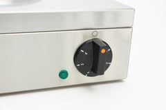S/S ELECTRIC COUNTERTOP / BOILING TOP WITH 2 HOTPLATES -  W 565 mm - 3.0 kW. - Mabrook Hotel Supplies