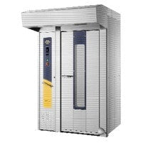 MACADAMS HEAVY DUTY M120 PLATFORM ROTARY RACK OVEN + SMART CONTROL FOR 1 TROLLEY 18 TRAYS 60x80 CM.