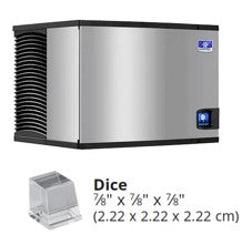 Indigo NXT™ Dice Cube Ice Machine Head - 236 Kg / 24Hrs, Air Cooled (Old Code: MAN-IDT0450A). - Mabrook Hotel Supplies