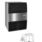 57.8 kg Production Undercounter Gourmet Ice Cube Machine.