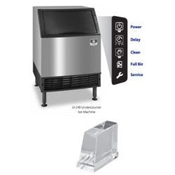 Undercounter Modular Half Dice Ice Cube Machine.