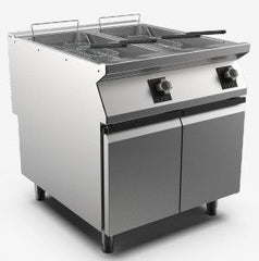 (MAMC0003599) 22+22 Ltr Twin Pan Electric Fryer. - Mabrook Hotel Supplies