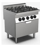 (CR1307139) 80 cm 4 Gas Burner Gas Oven Range. - Mabrook Hotel Supplies