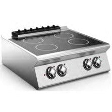 4 Zone Electric Glass-Ceramic Hob. - Mabrook Hotel Supplies