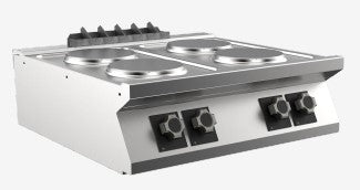 (MAMC0000289) 80 cm 4 Circular Hotplate Electric Boiling Top. - Mabrook Hotel Supplies