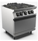 (MAMC0000109) 80 cm 4 Gas Burner Gas Oven Range. - Mabrook Hotel Supplies