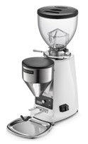 Mazzer Mini Electronic Type B White Espresso Grinder.