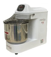 7 Kg Spiral Mixer with Variable Speed - White Color. - Mabrook Hotel Supplies