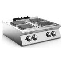 4 Electric Square HotPlates with Top Hob. - Mabrook Hotel Supplies