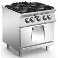 4 Burner Gas Cooker with Gas Oven. - Mabrook Hotel Supplies