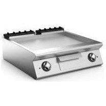 80 cm Electric Fry-Top with Smooth Sloping Hotplate.