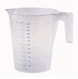 TRANSPARENT GRADUATED CARAFE 3LT.