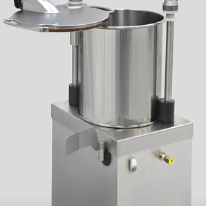 Vertical Hydraulic Sausage Filling Machine with Food Control Pedal.