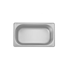 OZTI STAINLESS STEEL GASTRONORM CONTAINER DIM: 265,165,40 MM CATERING PAN, FOOD WARMER PAN, FOOD STORAGE CONTAINER. - Mabrook Hotel Supplies