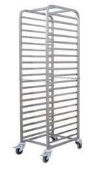 RACK TROLLEY GN 1/1 17 TRAYS DEMOUNTED WITH STOPPER LOCK. - Mabrook Hotel Supplies