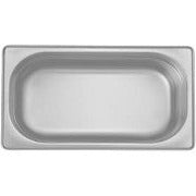(0311.14100.60) S/S GASTRONORM CONTAINER GN 1/4-100 , Size: 265X162X100mm, Cap: 2 ltr.