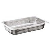 (0311.11040.21) S/S PERFORATED GASTRONORM CONTAINER GNP 1/1-40 , Size: 530X325X40 mm.