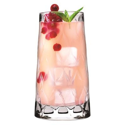 LEAFY LONG DRINK GLASS - 15.75 OZ/450 CC - Mabrook Hotel Supplies