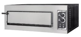 Single Deck Electric Oven Basic 1/50 with Glass & Light.