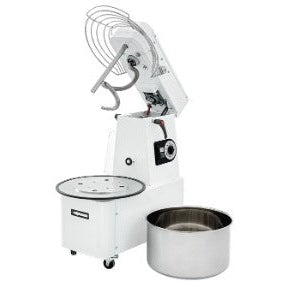 Spiral Mixer ITR 30 2speed H2O with timer and Casters. - Mabrook Hotel Supplies