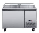 (TPP-44) 1 Door Pizza Preparation Table with 1 Shelves , Dim: 1117x820x1062 mm (WxDxH). - Mabrook Hotel Supplies