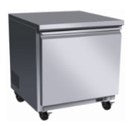 (TUC-29BF) 1 Door Under Counter Freezer with 2 Layer Shelves , Dim: 735x799x966 mm (WxDxH). - Mabrook Hotel Supplies