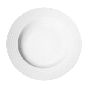 RONDO DEEP PLATE. DIA: 30 CM, HEIGHT: 5.5 CM, CAP: 43.2 OZ/ 128 CL - Mabrook Hotel Supplies