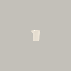 BONE CHINA FEDRA CREAMER WITHOUT HANDLE , COLOR: IVORY, DIA: 5.9 CM, HEIGHT: 7.4 CM, CAP: 3.75 OZ/ 11 CL - Mabrook Hotel Supplies